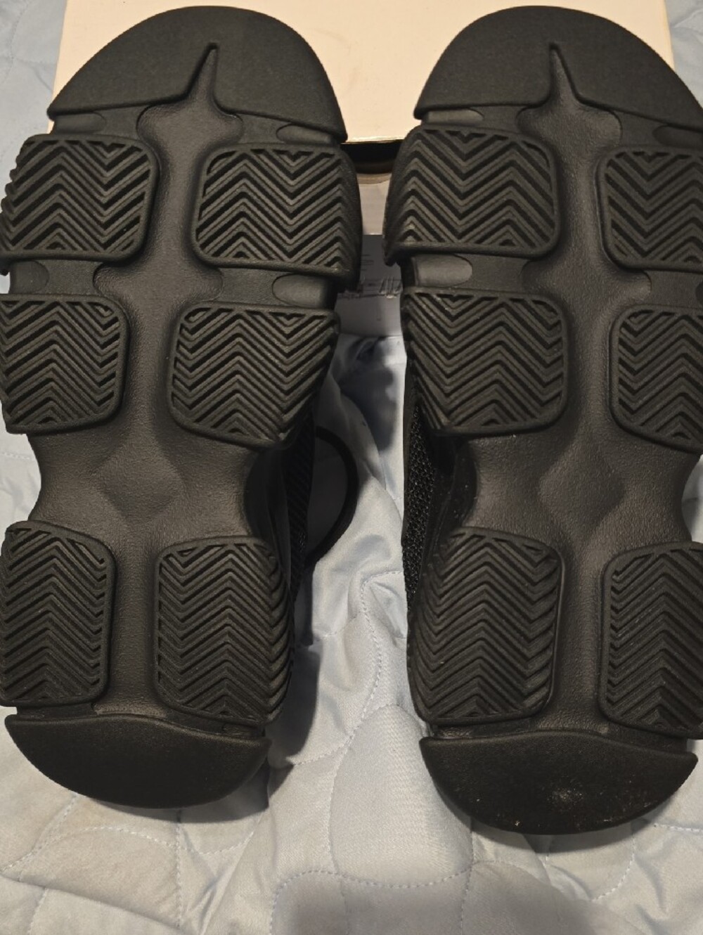 Steve Madden Black Chunky Lace-Up Sneakers - Picture 5 of 5